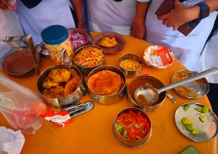 Organization of Food Festivals by Student and Teachers