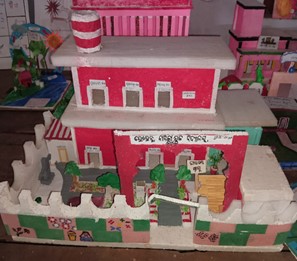 Preparation of Art and Craft by less Cost and Reused Materials